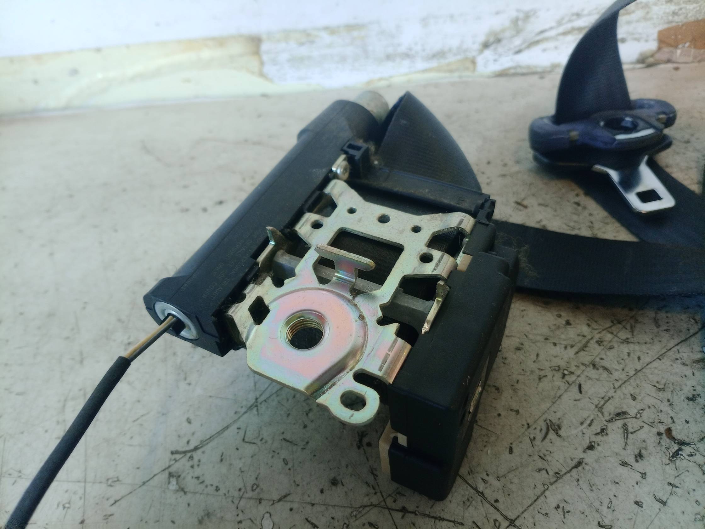 Cintura di sicurezza ant. sx. Cintura di sicurezza ant. sx.