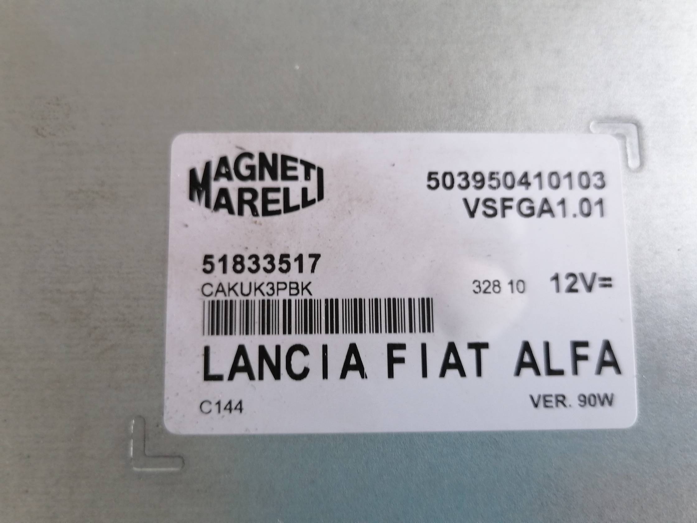 Centralina autoradio