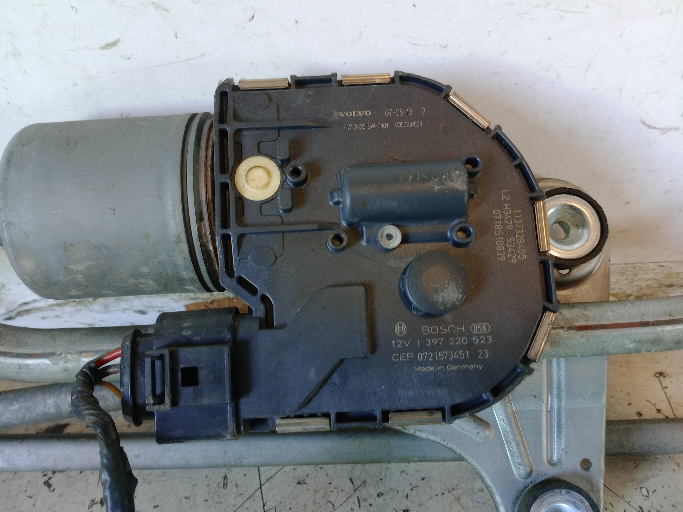 Motorino tergiparabrezza