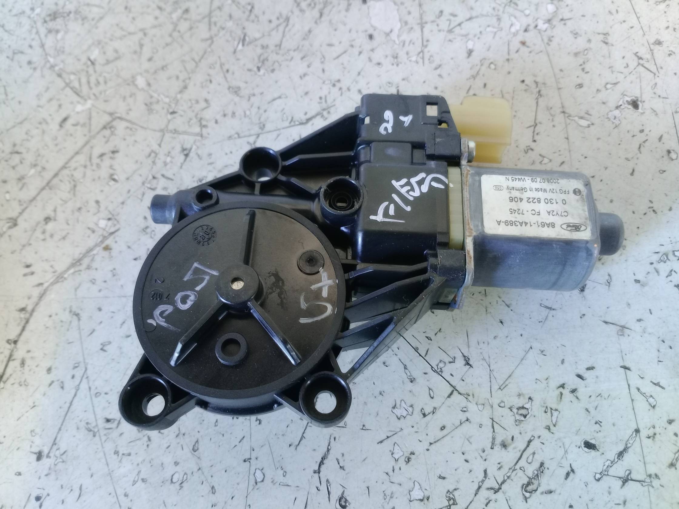 Motorino alzacristallo porta post. sx.