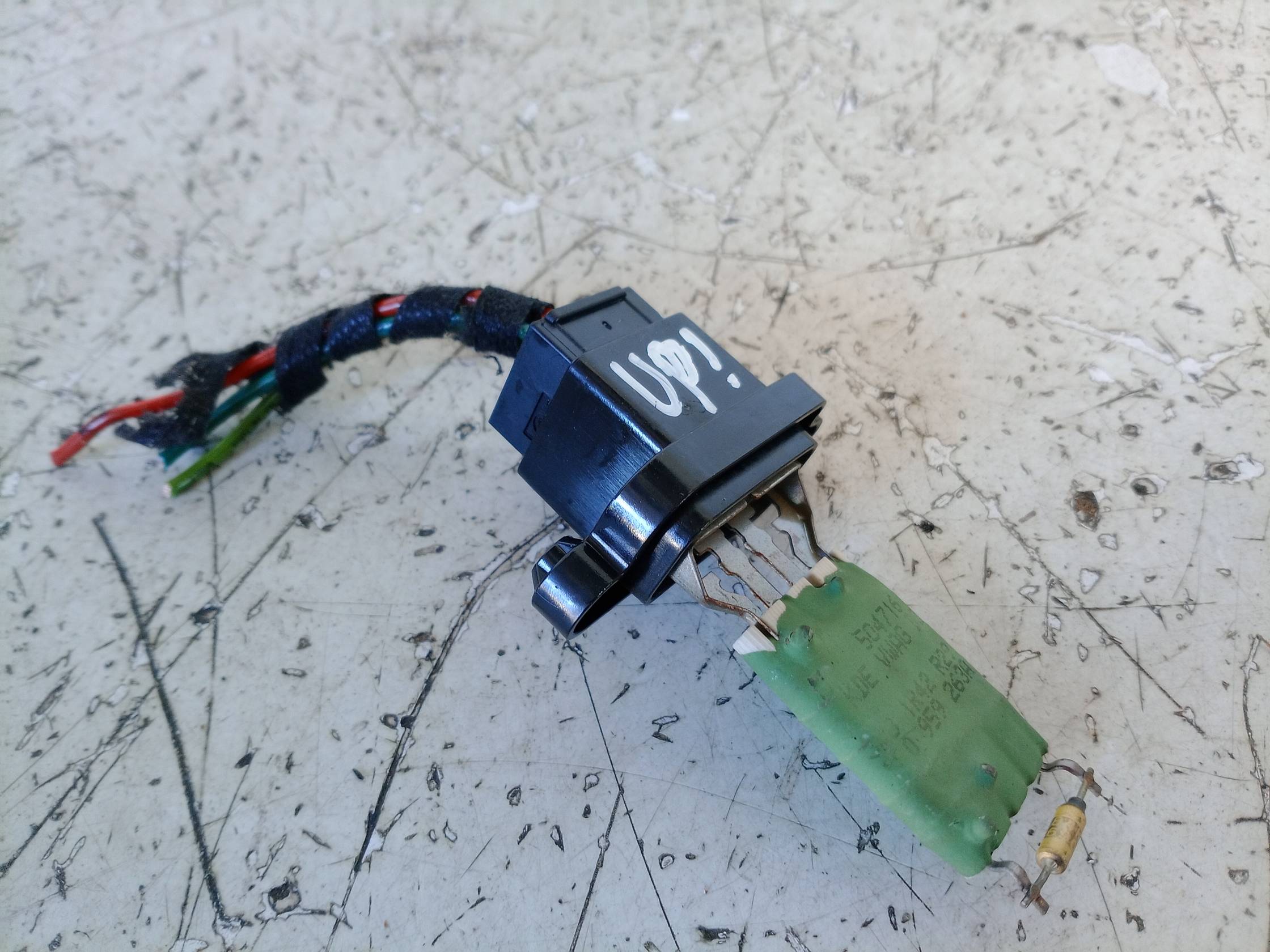 Resistenza motorino ventilazione abitacolo