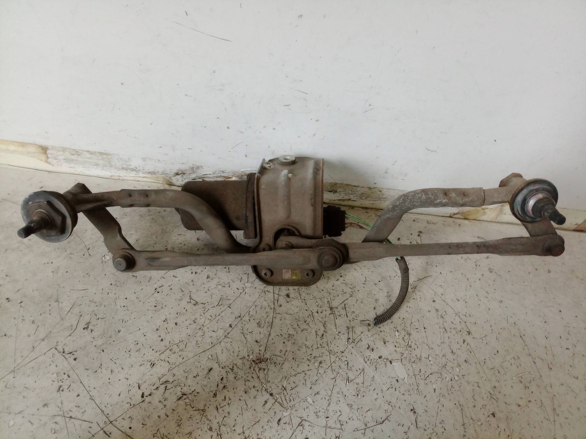 Meccanismo tergiparabrezza con motorino