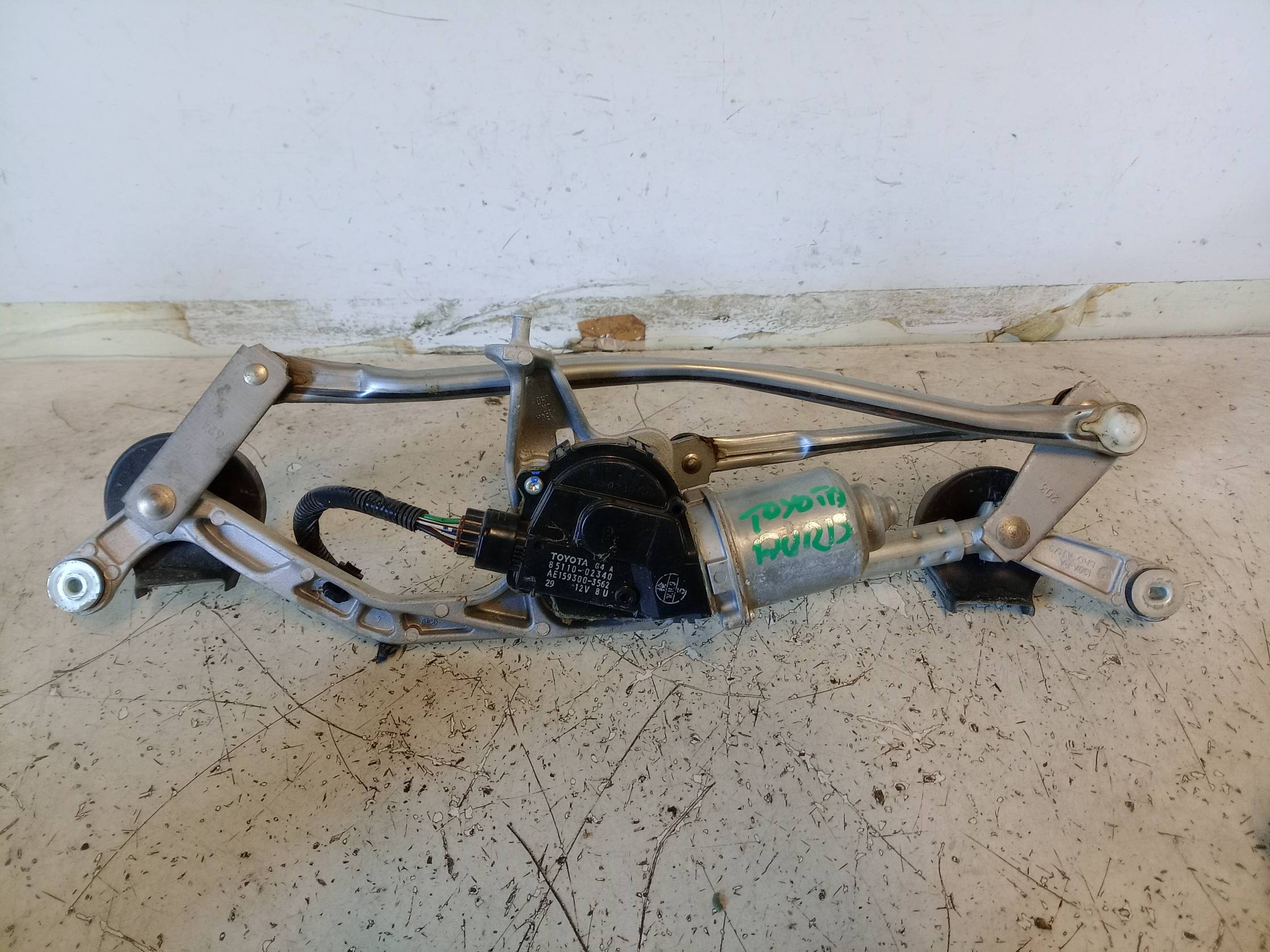 Meccanismo tergiparabrezza