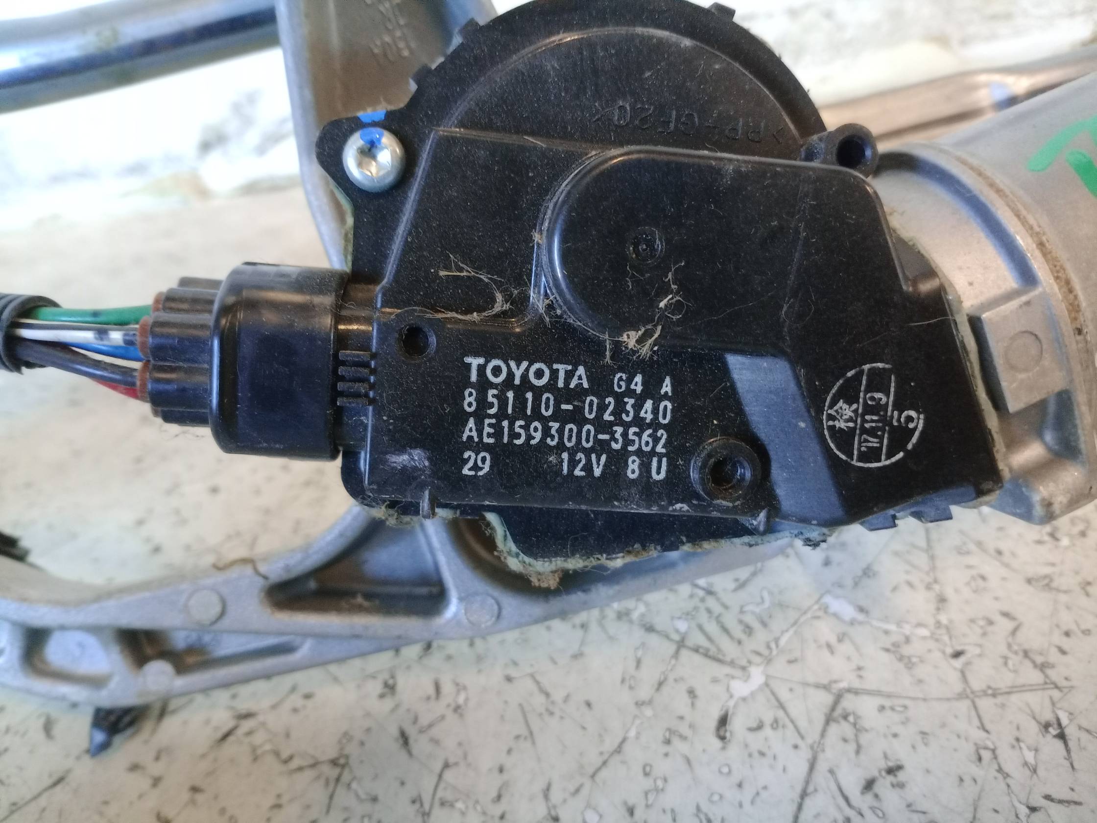 Meccanismo tergiparabrezza