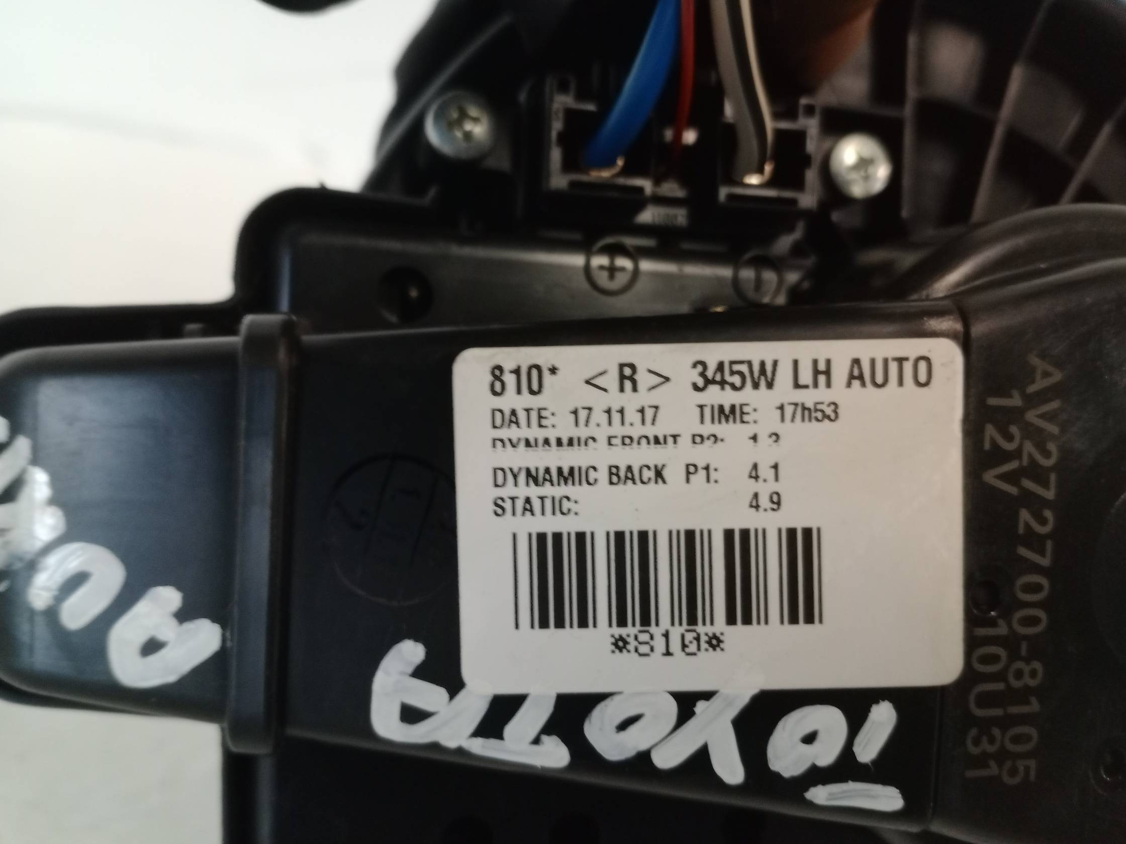 Motorino ventilazione abitacolo