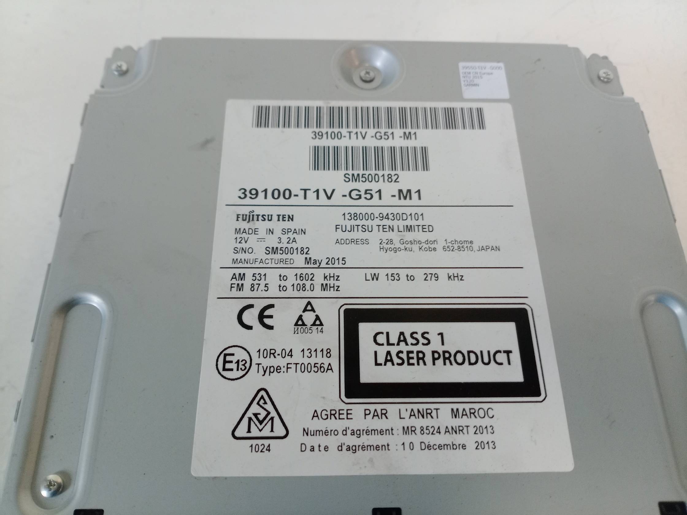 Display navigatore satellitare