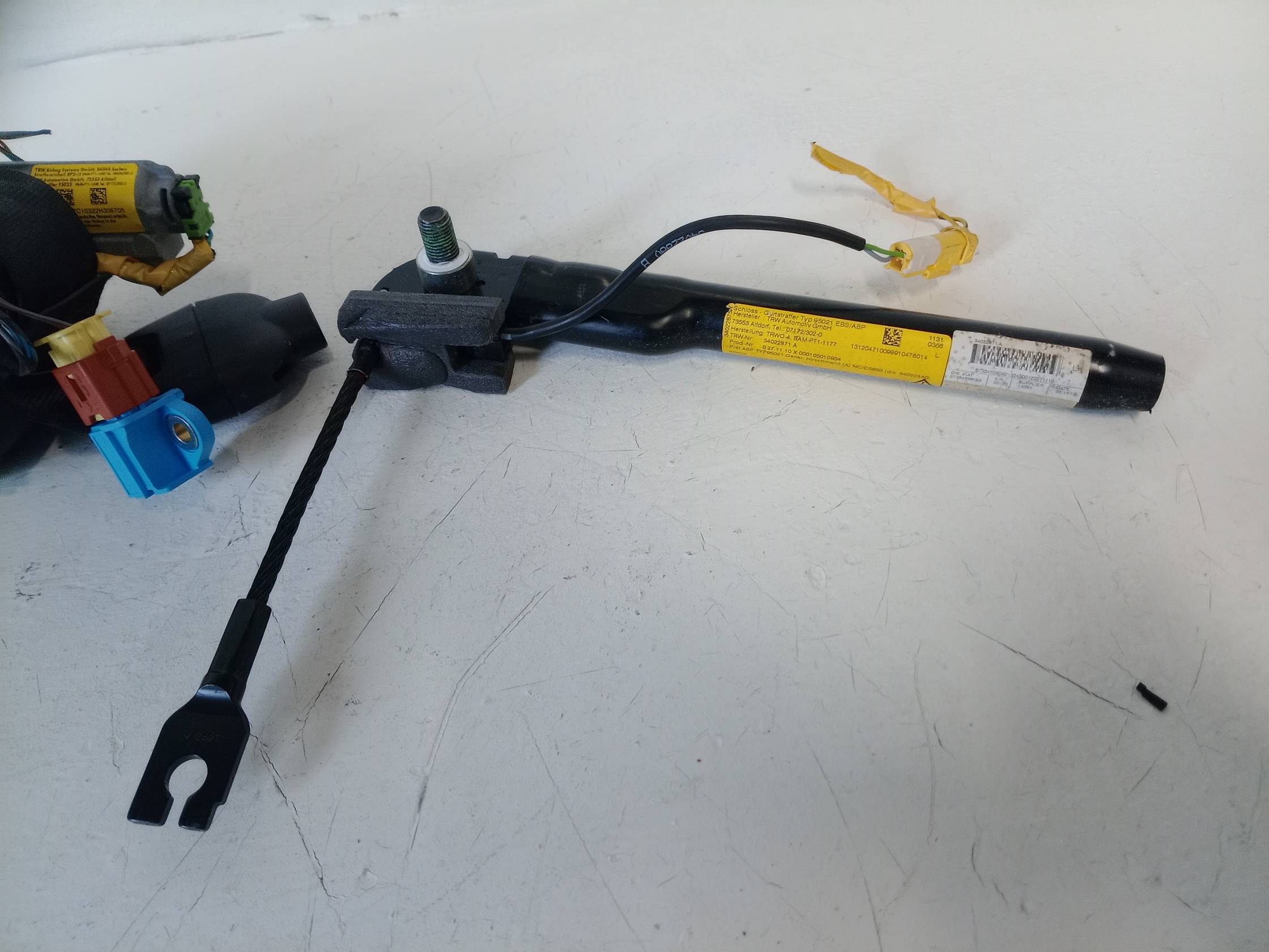 Cintura di sicurezza ant. sx.