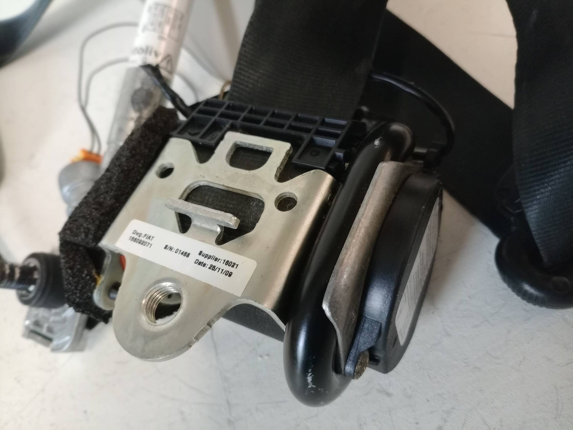 Cintura di sicurezza ant. dx.