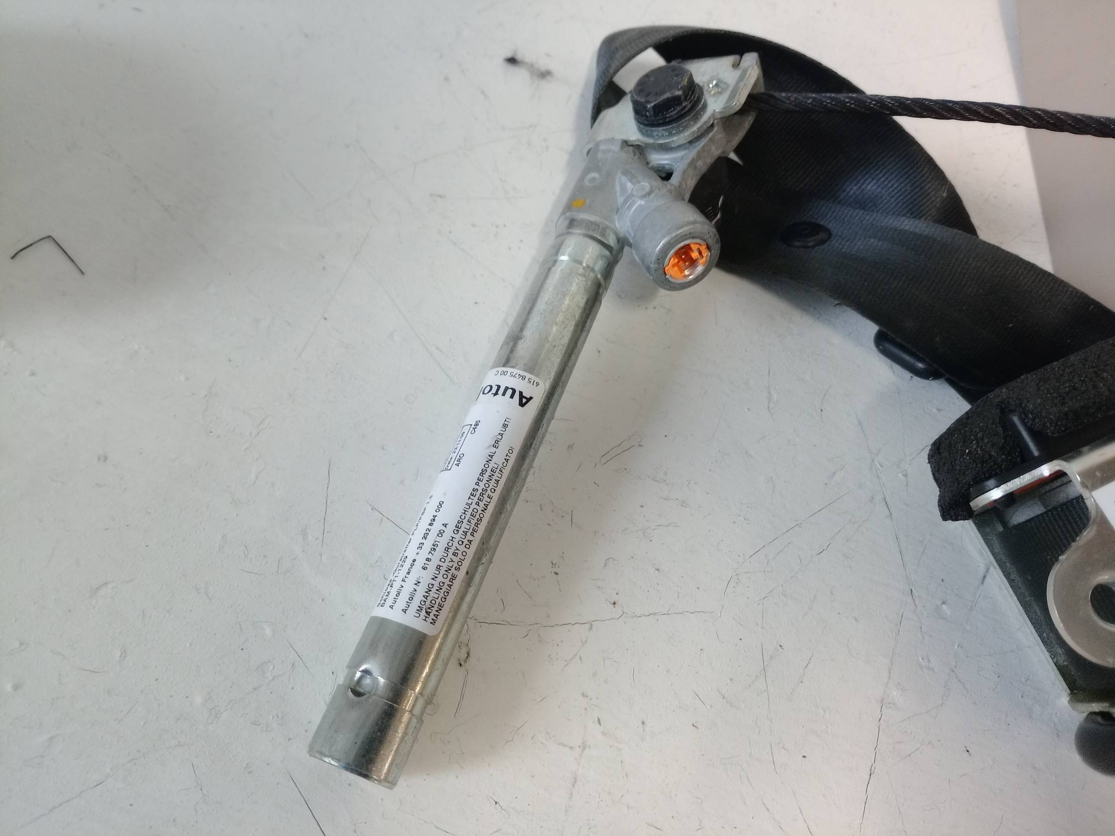 Cintura di sicurezza ant. sx.