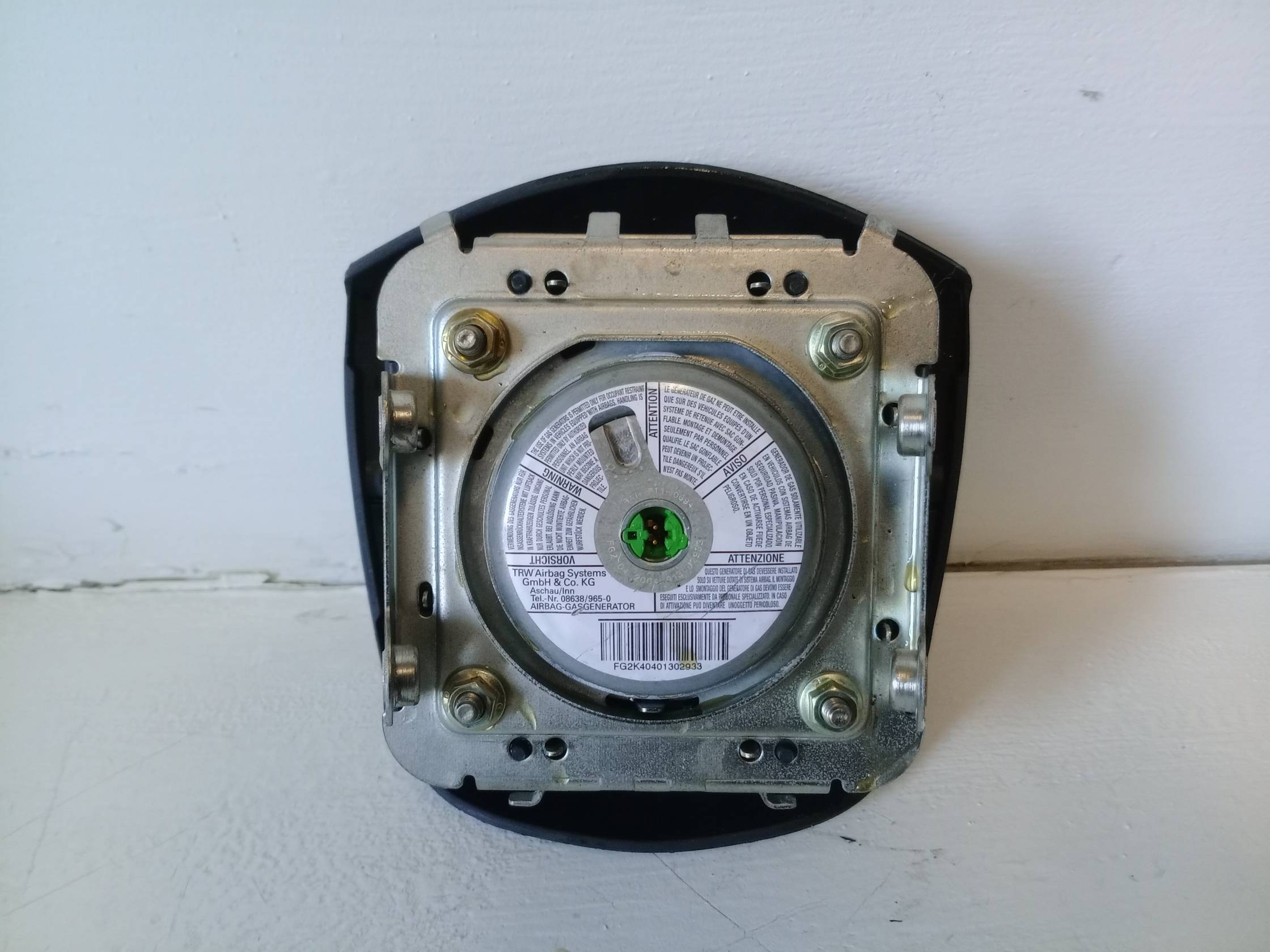 Dispositivo airbag lato passeggero