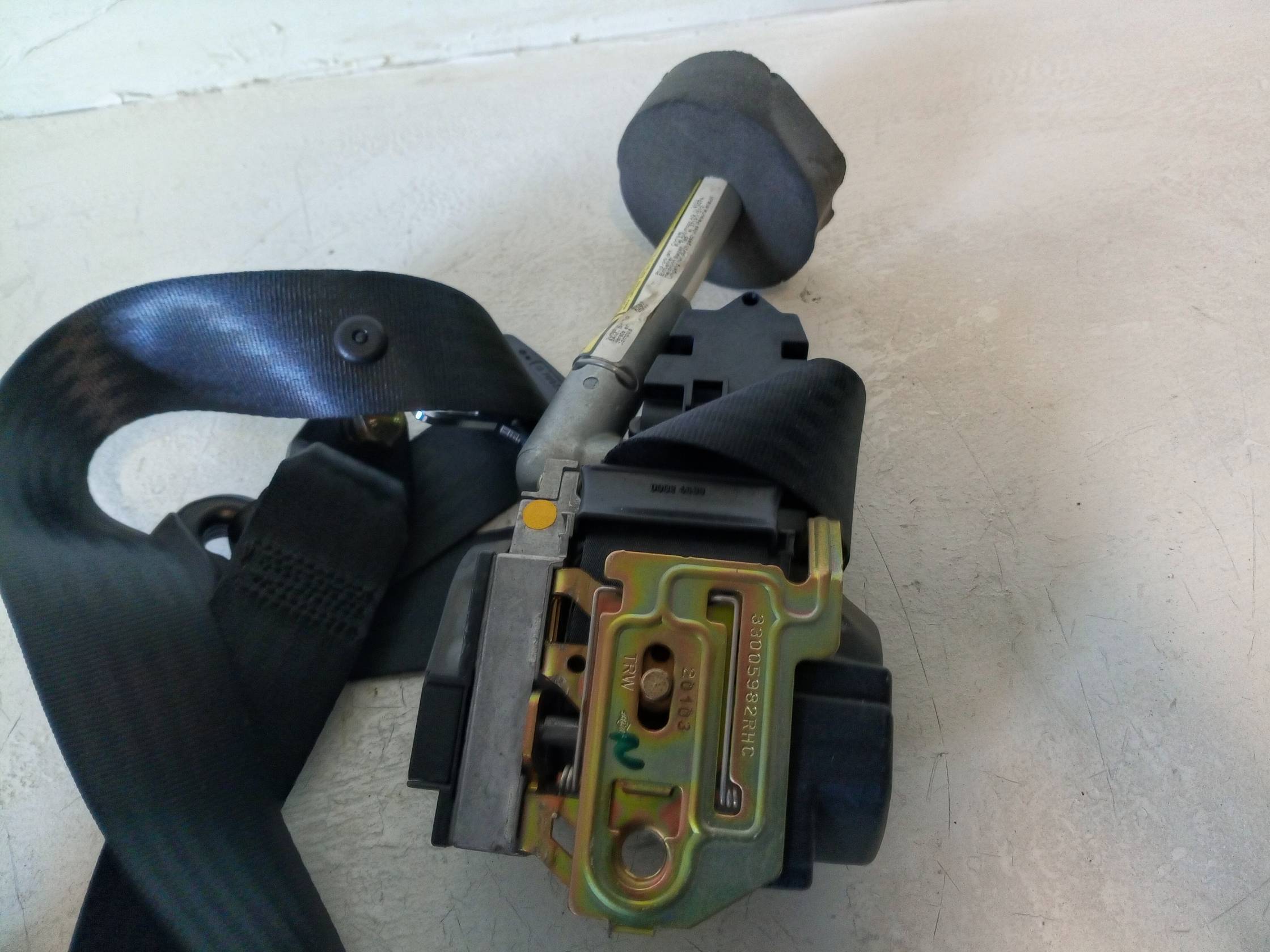 Cinture sicurezza ant. dx.