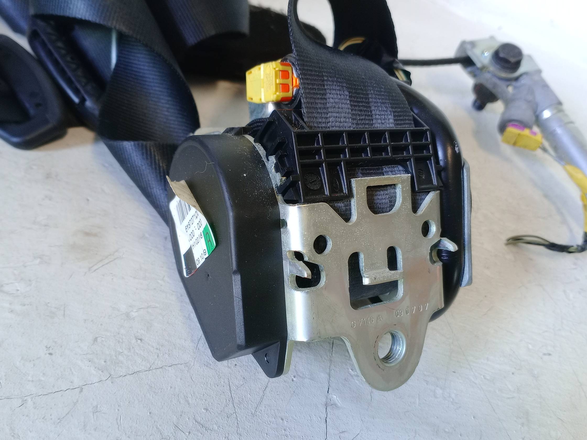 Cintura di sicurezza ant. dx.