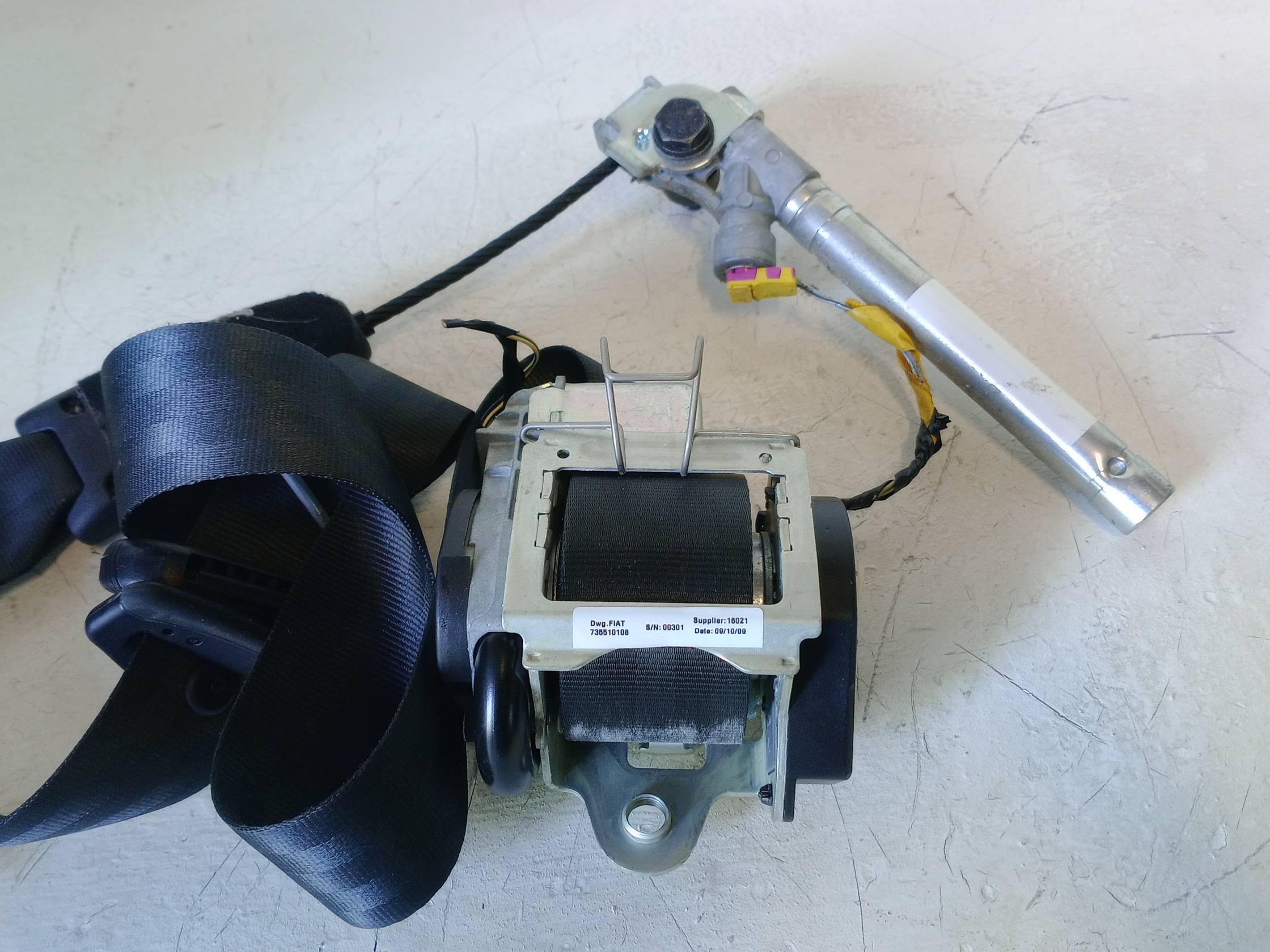 Cintura di sicurezza ant. dx.