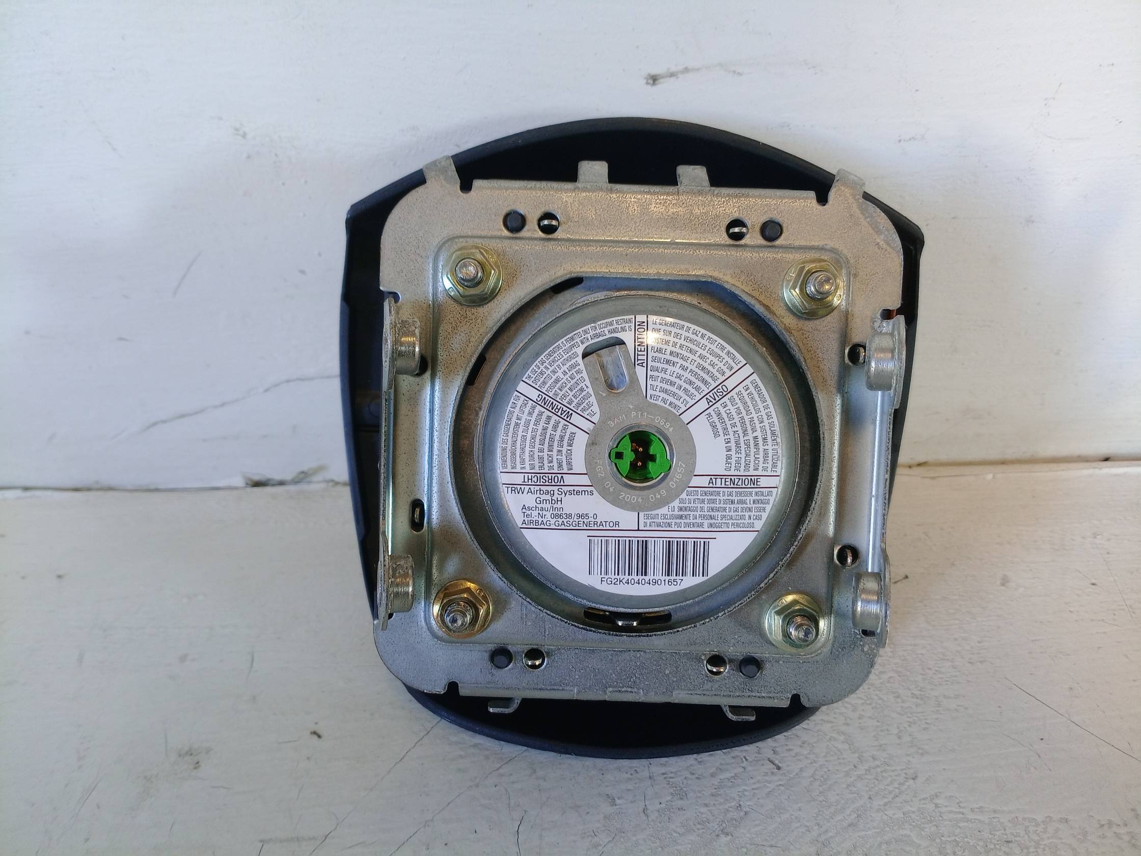 Dispositivo airbag lato guida