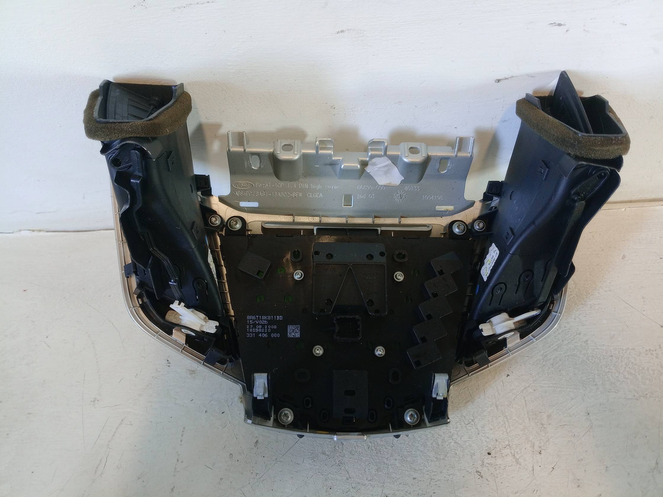 Blocco comandi autoradio