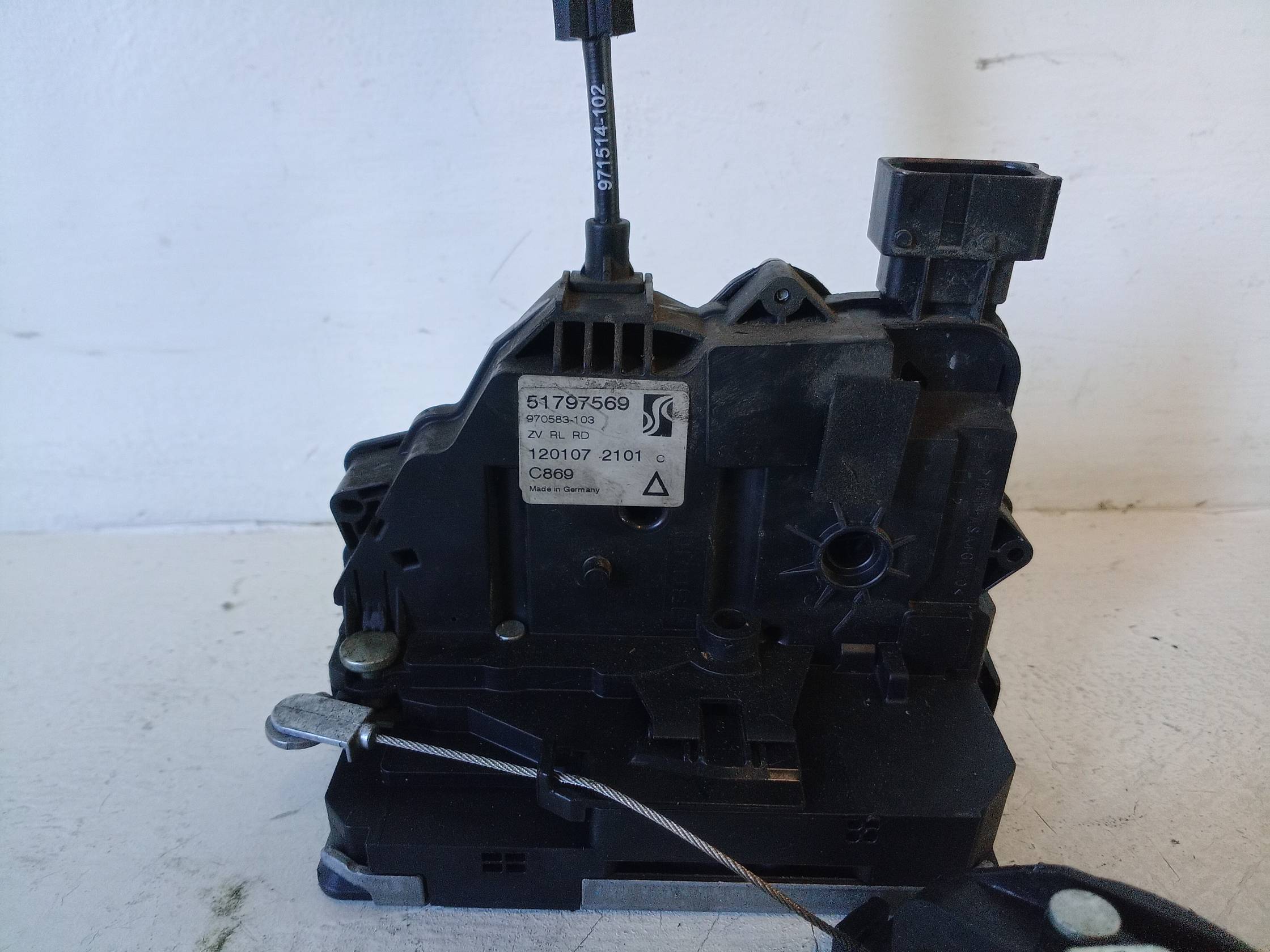 Serratura porta post. sx.