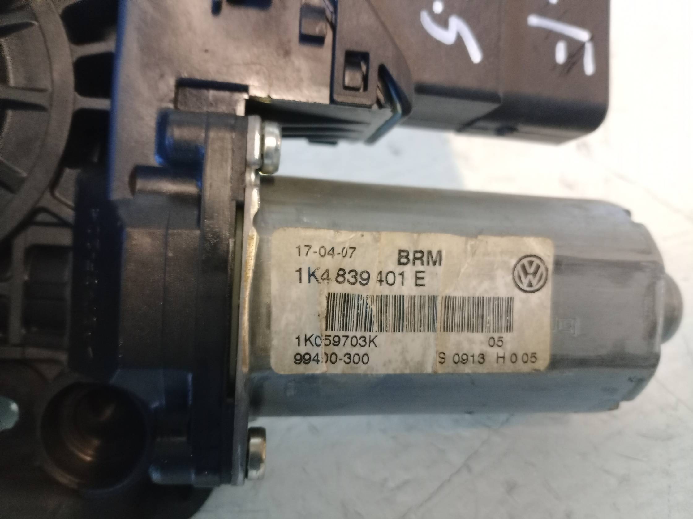 Motorino alzacristallo porta post. sx.