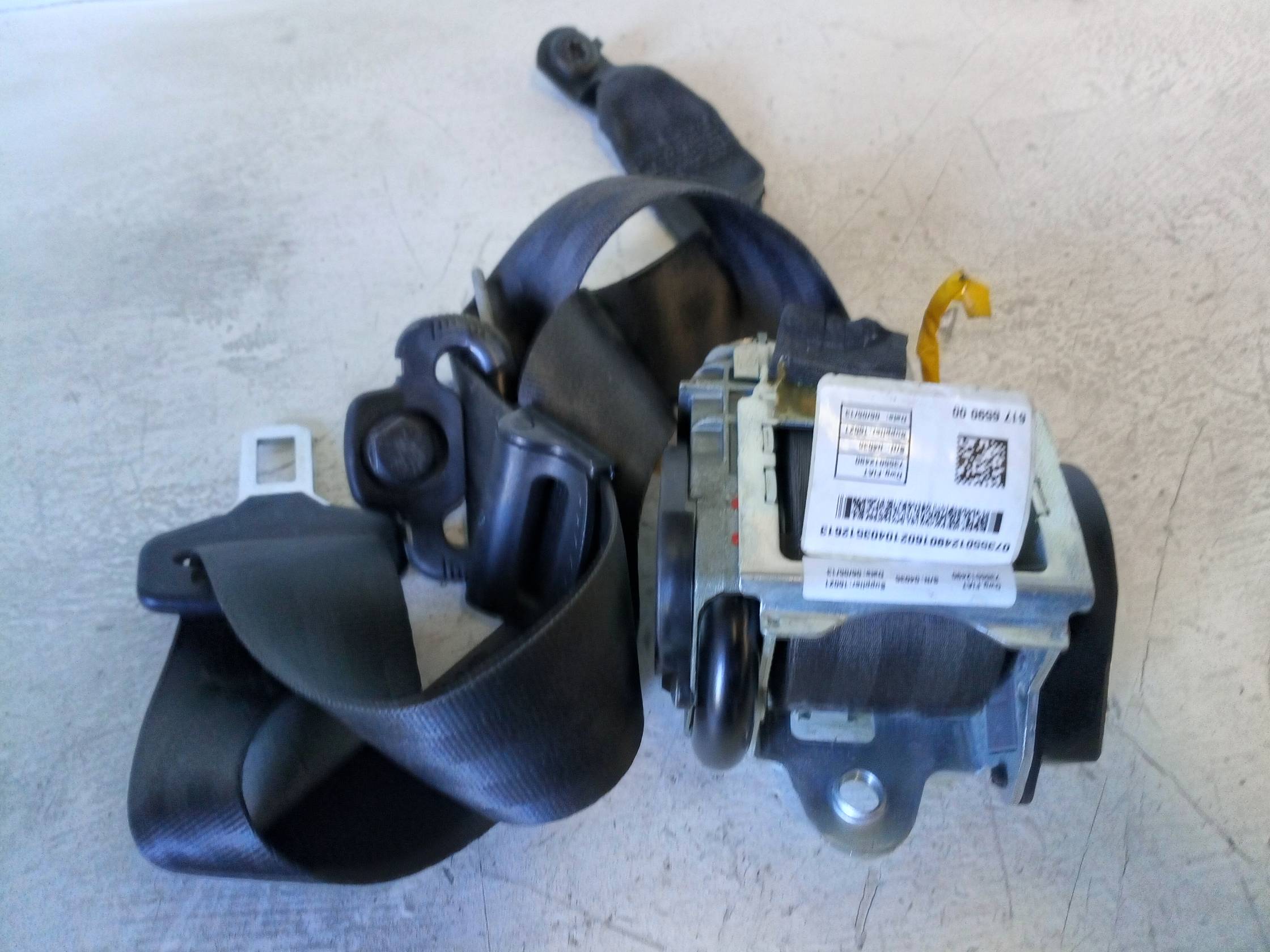 Cintura di sicurezza ant. sx.